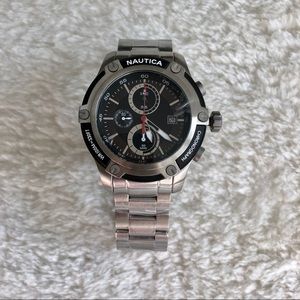 Men’s Nautica Stainless Steel Chronograph Watch